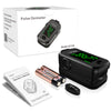 LPOW Fingertip Pulse Oximeter, Oxygen Level Pulse Rate, Includes Batteries and Lanyard, A310E